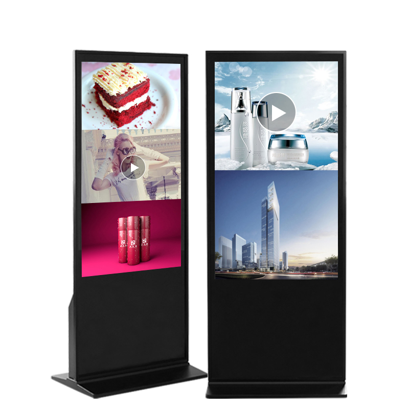 Máquina de publicidade para shopping de varejo com tela de toque LCD 