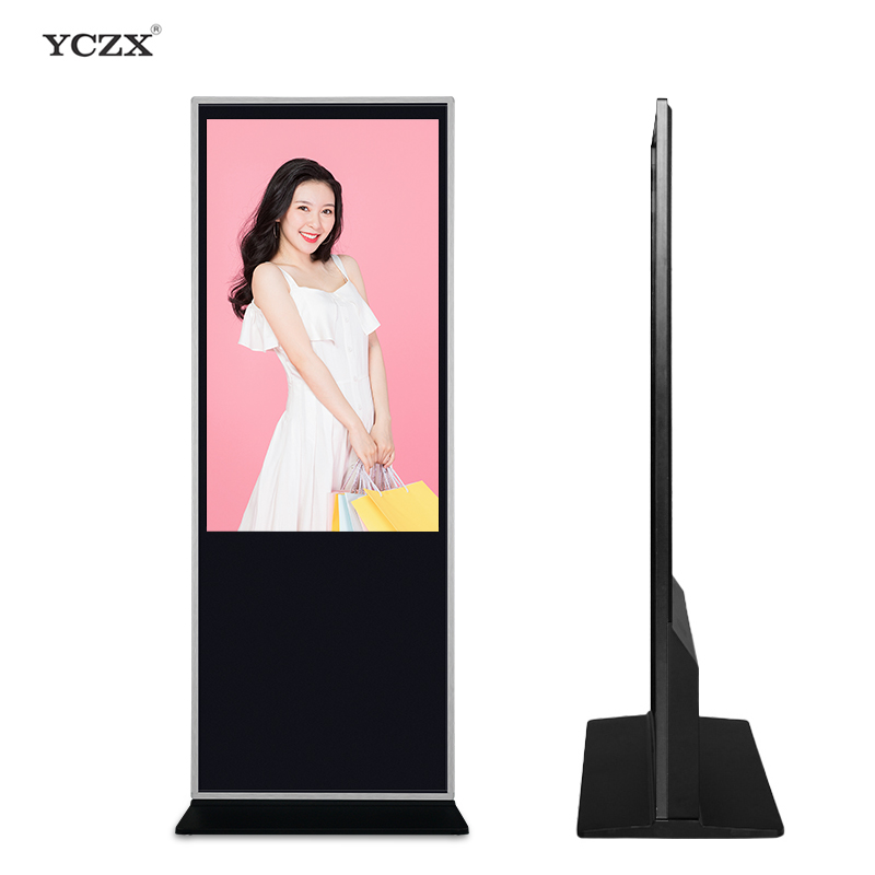 Máquina de publicidade para shopping de varejo com tela de toque LCD 